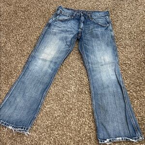 Arizona Jean Company Men's Light Blue Bootcut Jeans